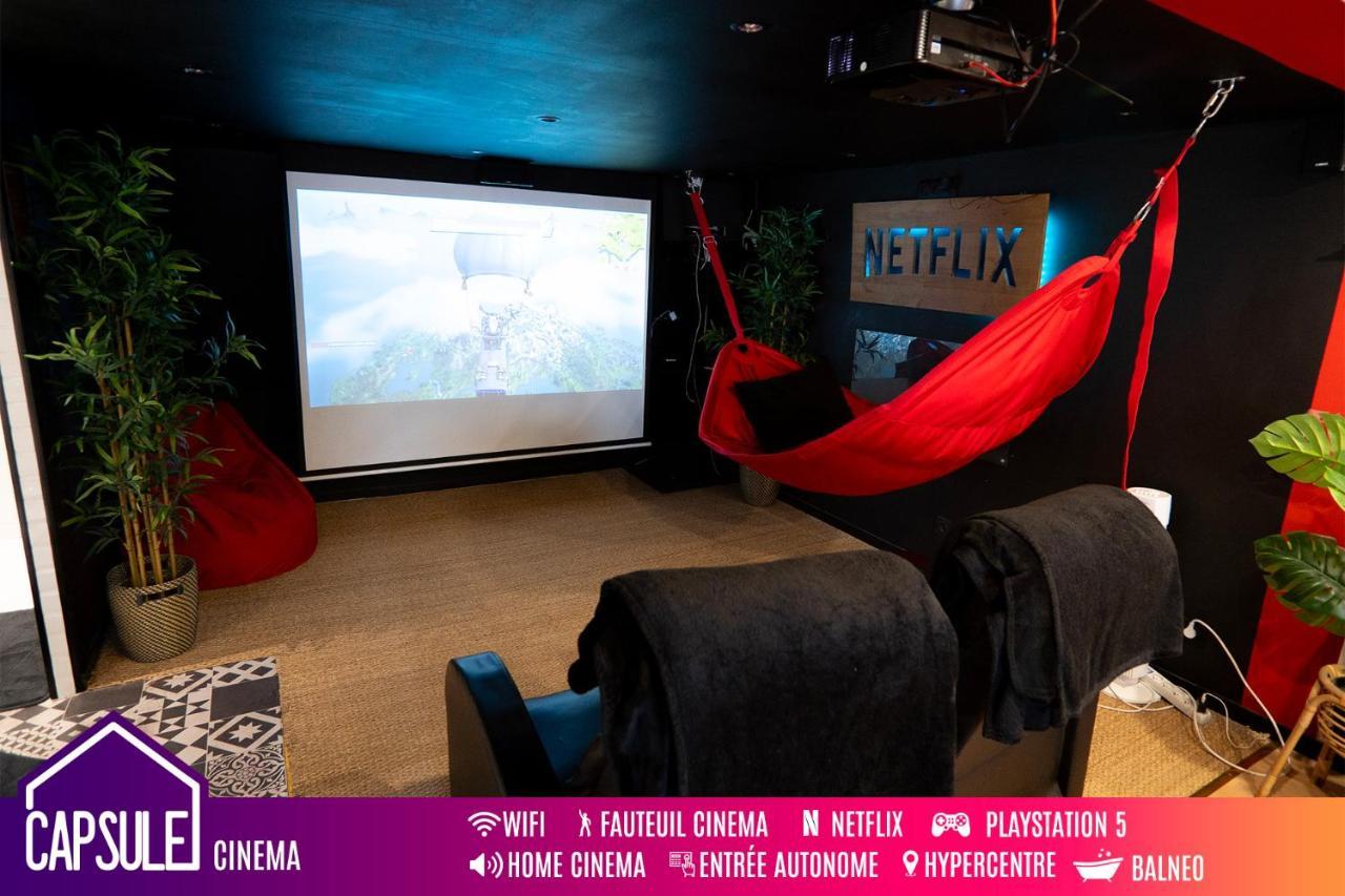 Capsule Cinema - Balneo Home Cinema Playstation 5 Valenciennes Eksteriør bilde