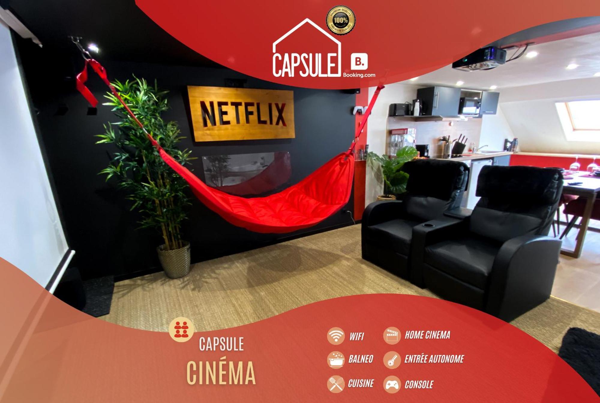 Capsule Cinema - Balneo Home Cinema Playstation 5 Valenciennes Eksteriør bilde